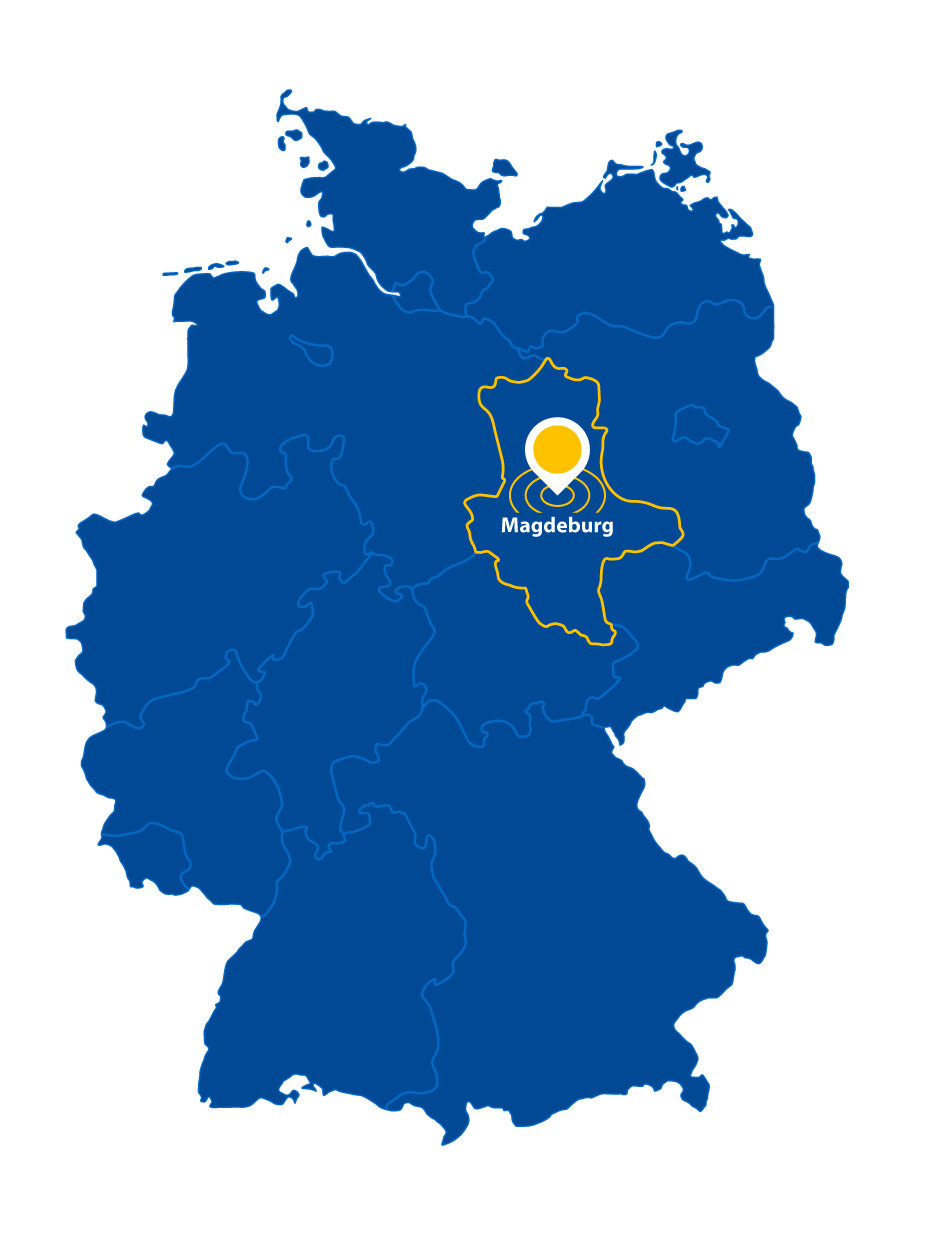 Deutschlandkarte JM Standort